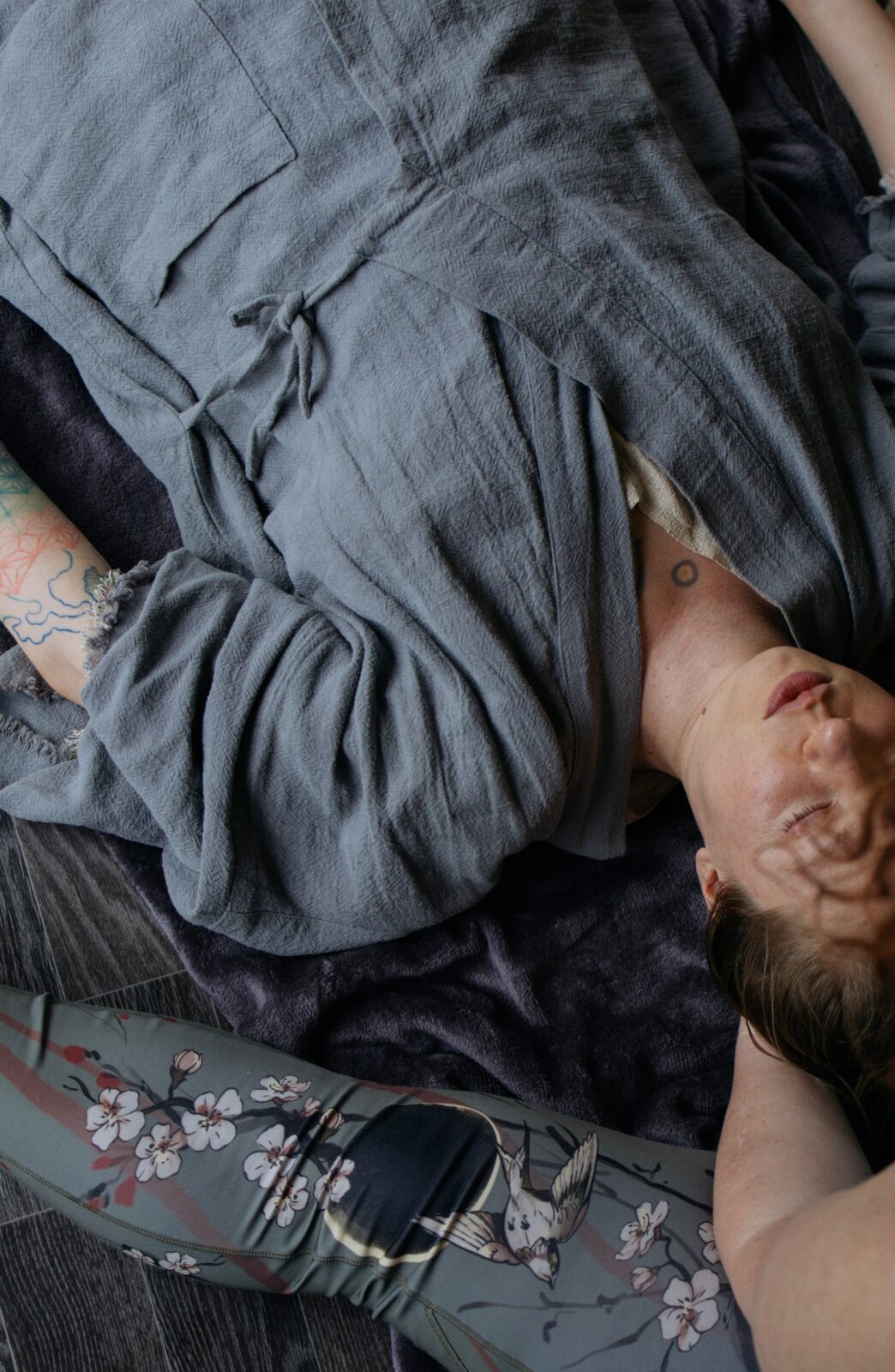 Agni kimono gray with fringe - Image 4